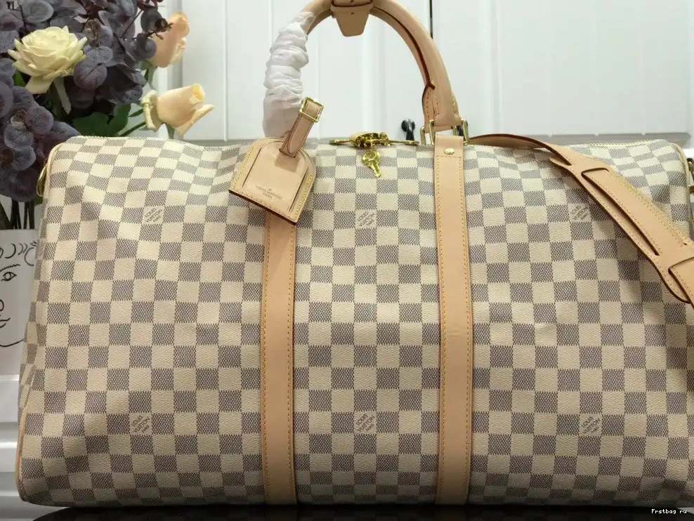 Frstbag ru BANDOULIÈRE VUITTON 50 KEEPALL LOUIS 0529
